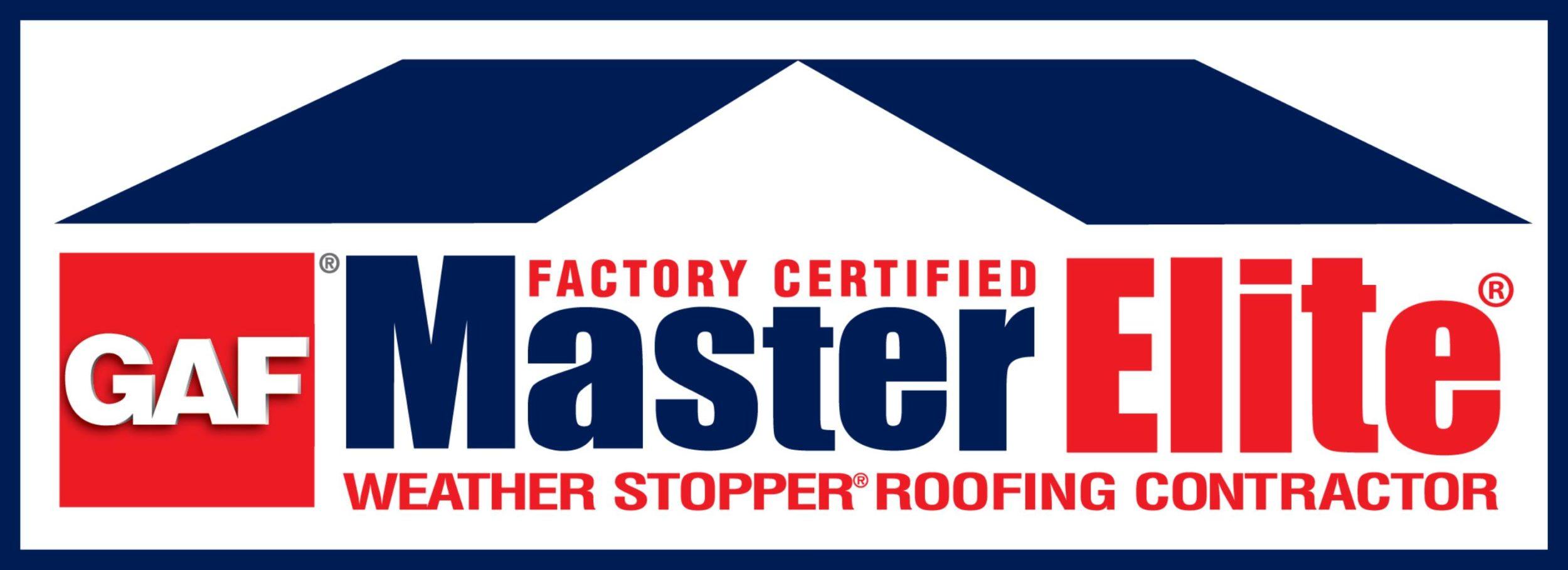 GAF Master Elite Contractor